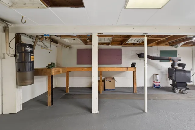 a bathroom with a shower and a bath tub