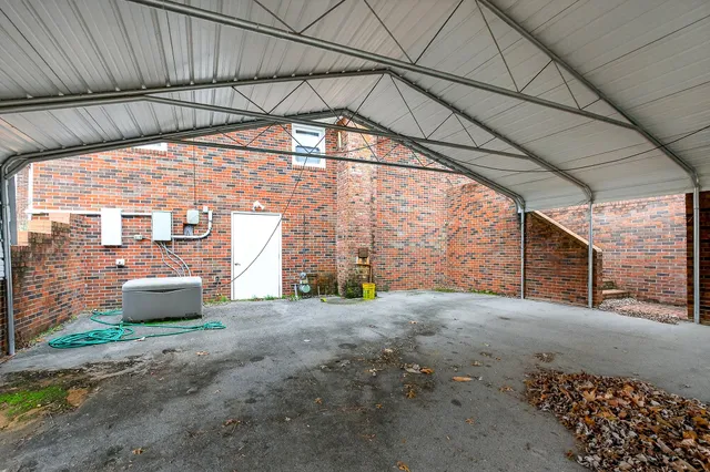 a view of cabinets with wooden floor