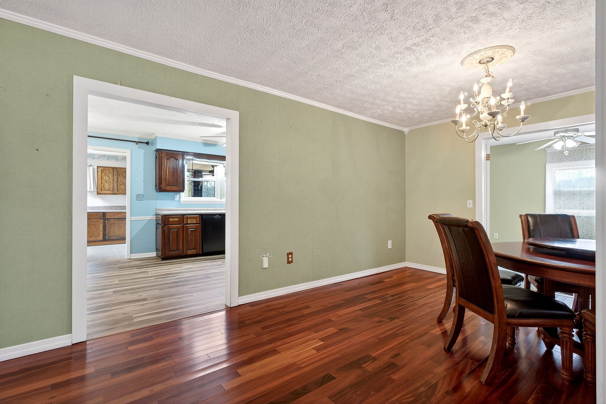 850 Wesley Chapel Road Sparta, TN 38583 - Photo 58 of 68 a view of a dining room with furniture and wooden floor