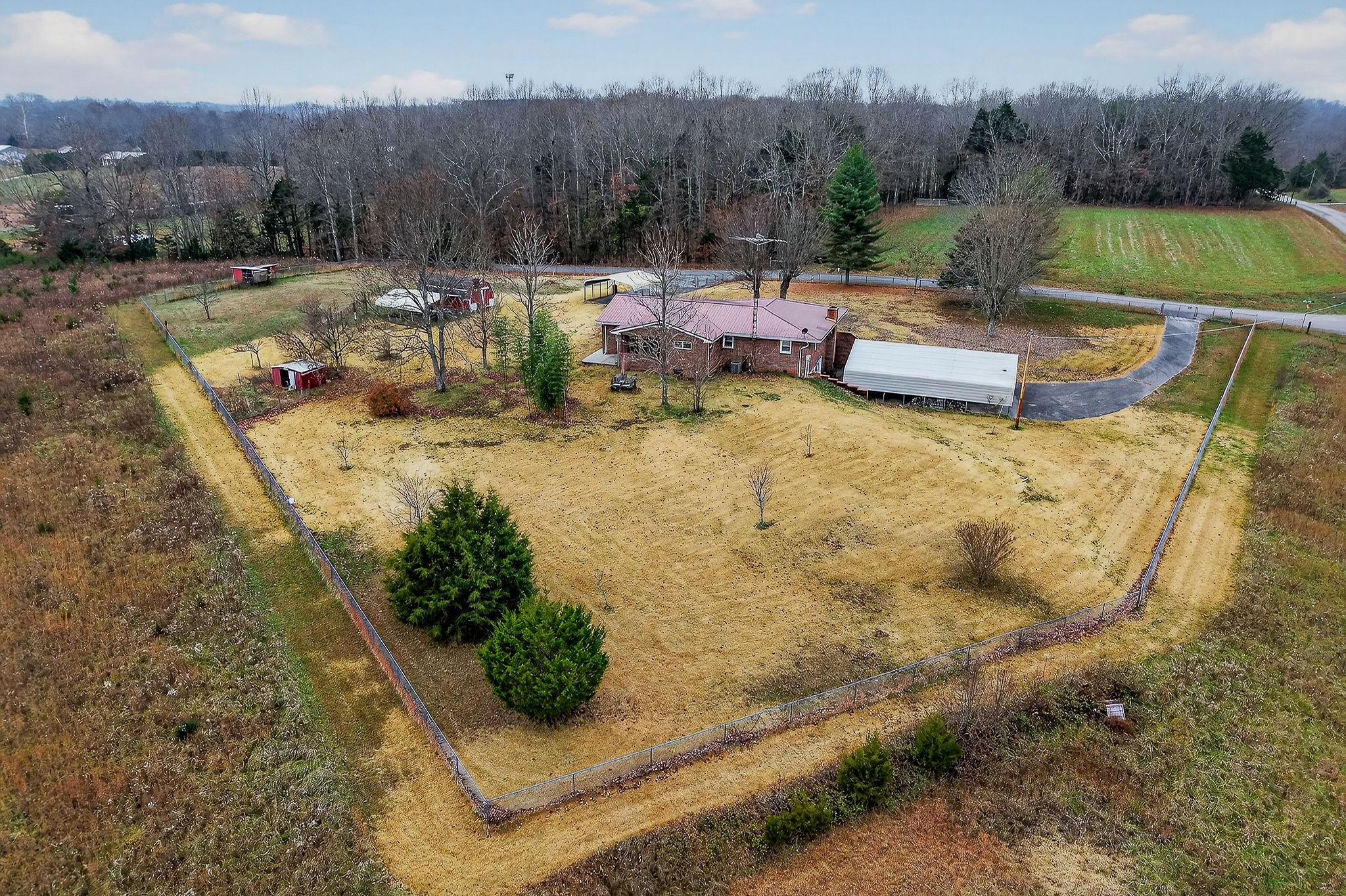850 Wesley Chapel Road Sparta, TN 38583 - Photo 67 of 68 a view of a swimming pool with a yard