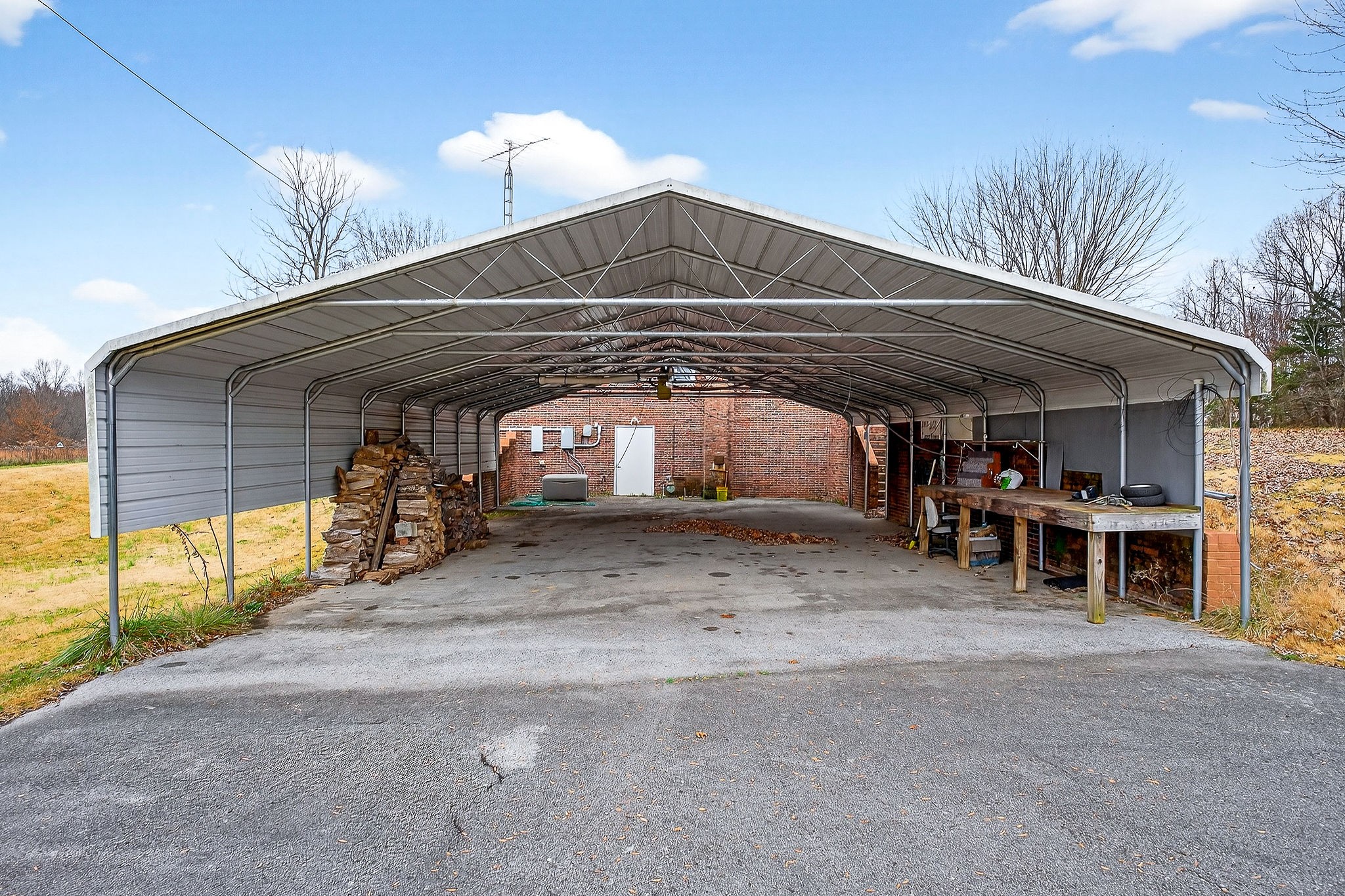 850 Wesley Chapel Road Sparta, TN 38583 - Photo 10 of 68 a view of a car park in front of house
