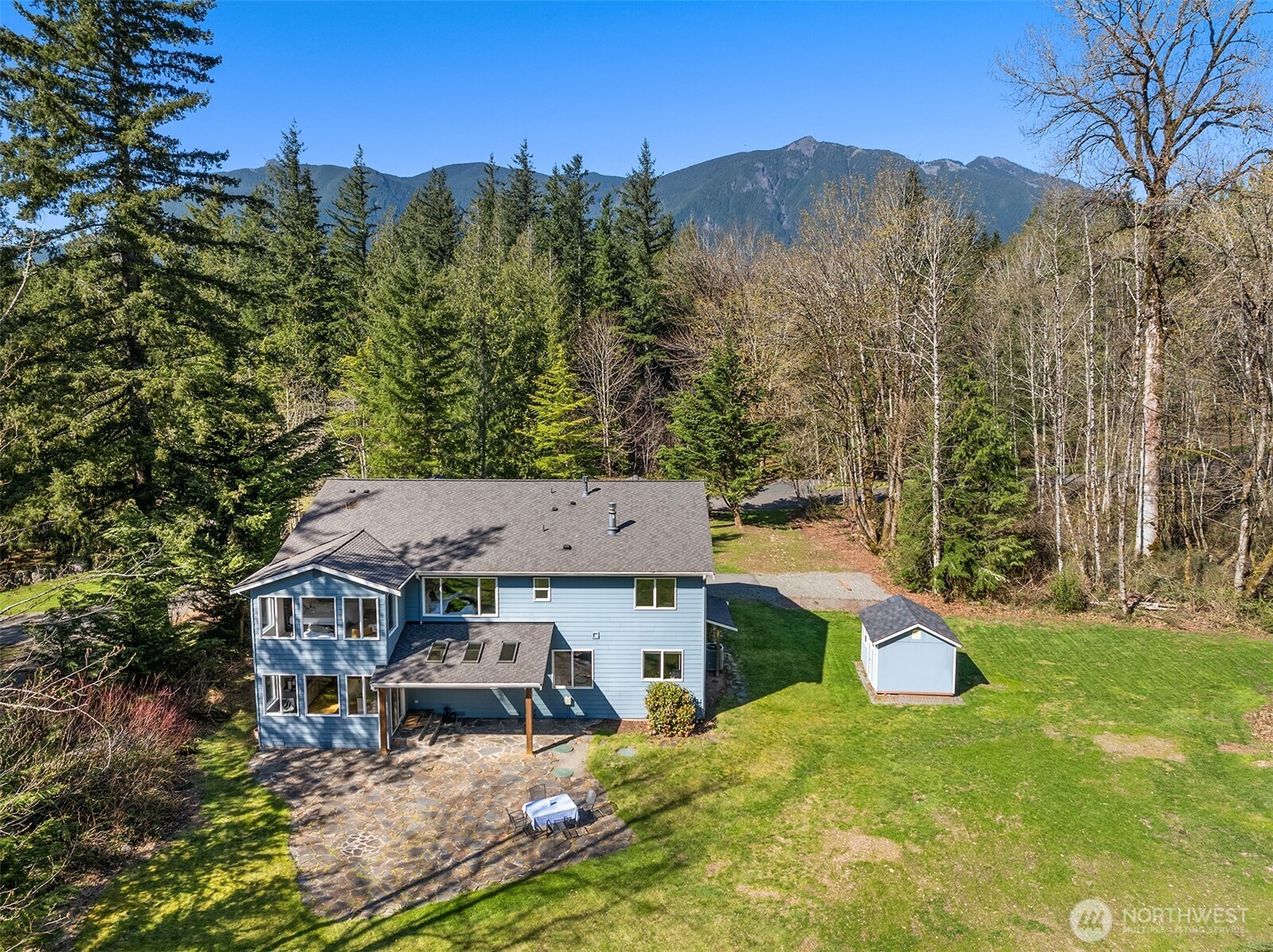 47419 Southeast 157th Place North Bend, WA 98045 - Photo 22 of 39 an aerial view of a house