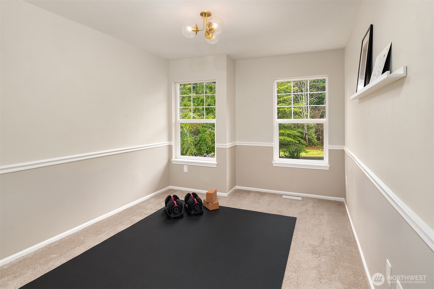 47419 Southeast 157th Place North Bend, WA 98045 - Photo 32 of 39 a view of a workspace with furniture and a window