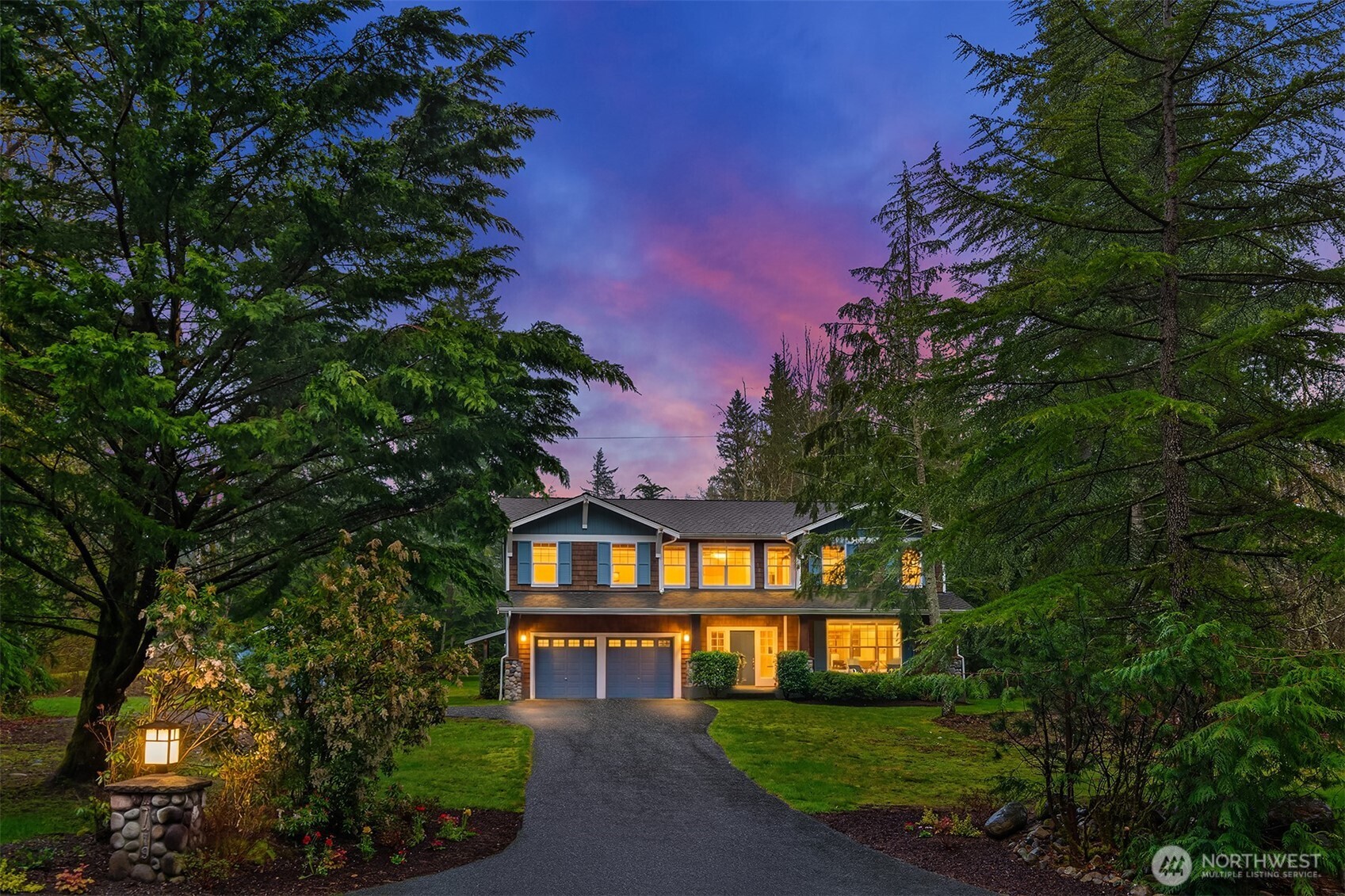 47419 Southeast 157th Place North Bend, WA 98045 - Photo 4 of 39 a front view of a house with garden