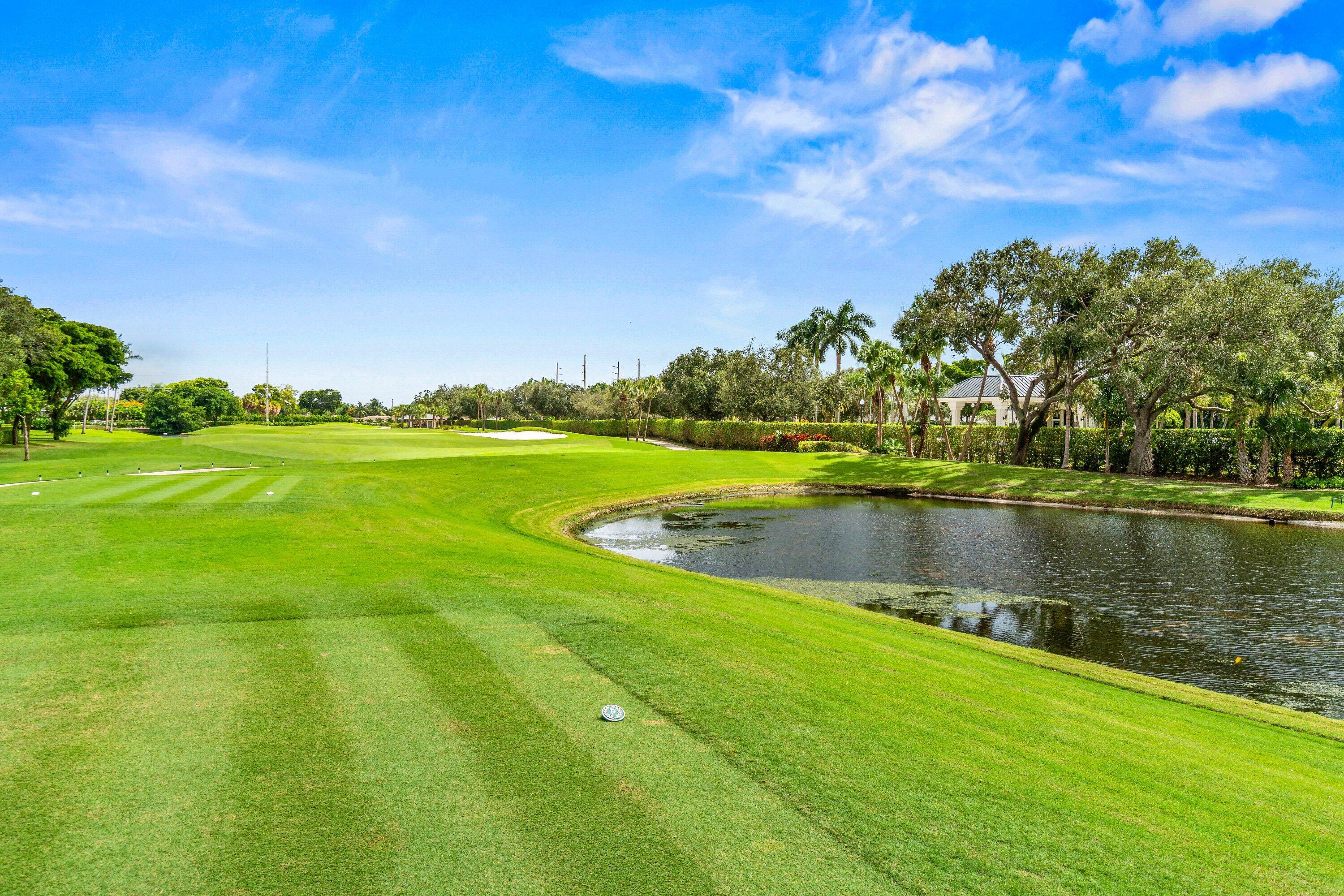 5184 Lake Catalina Drive, Unit D Boca Raton, FL 33496 - Photo 31 of 54 Lake/Golf Views
