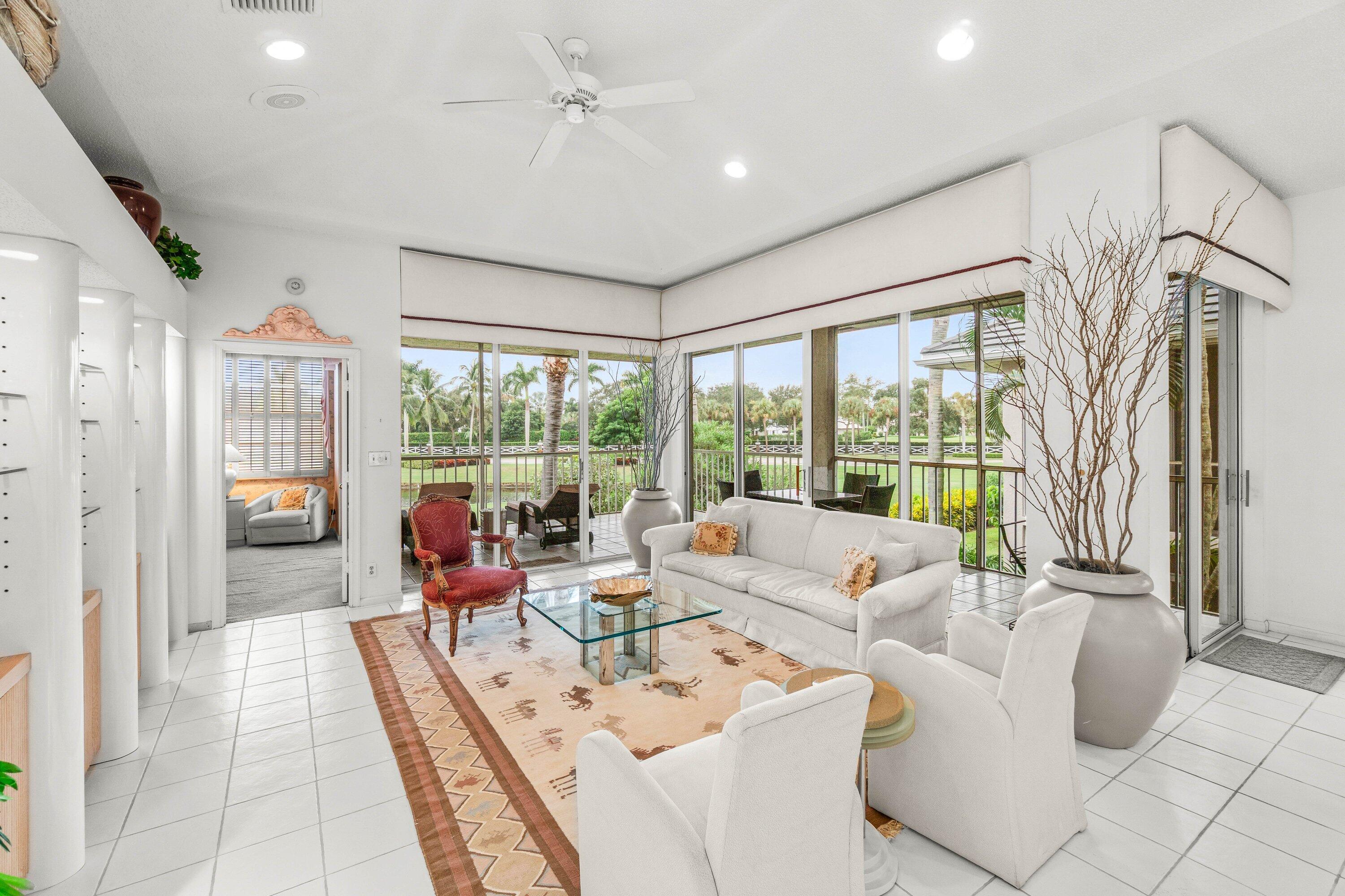 5184 Lake Catalina Drive, Unit D Boca Raton, FL 33496 - Photo 10 of 54 Living Room