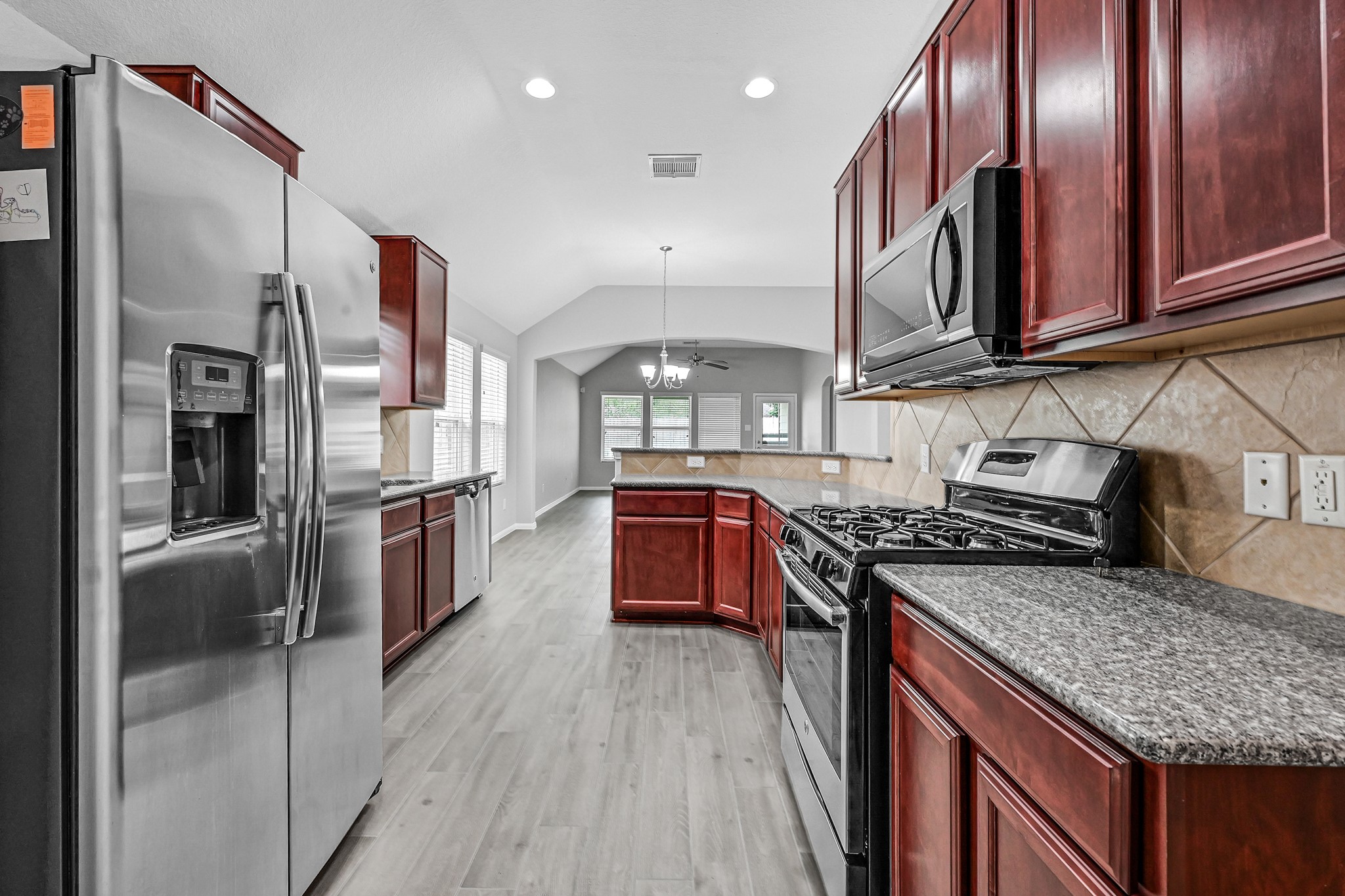 20039 Sunshine Ridge Lane Cypress, TX 77429 - Photo 5 of 22 Kitchen plenty of cabinets. Refrigerator included