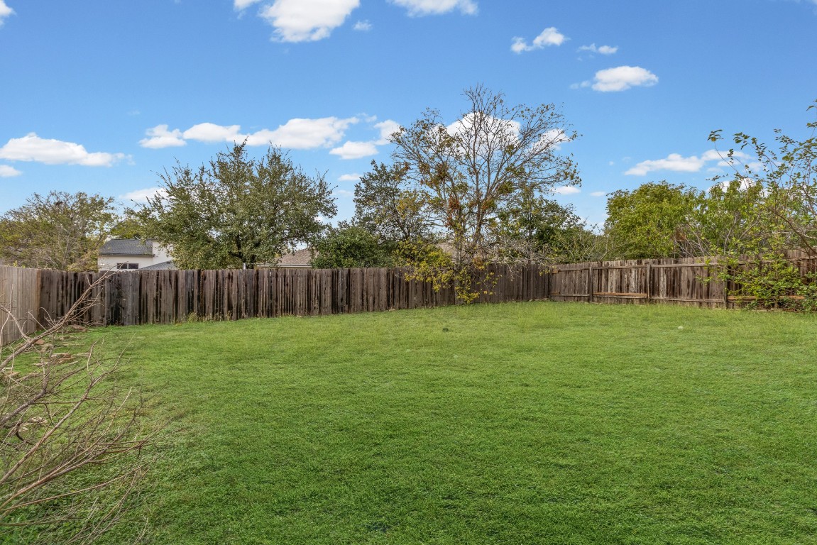 317 Tudor House Road Pflugerville, TX 78660 - Photo 20 of 28 a view of a back yard