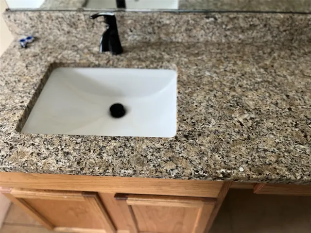 view of a sink
