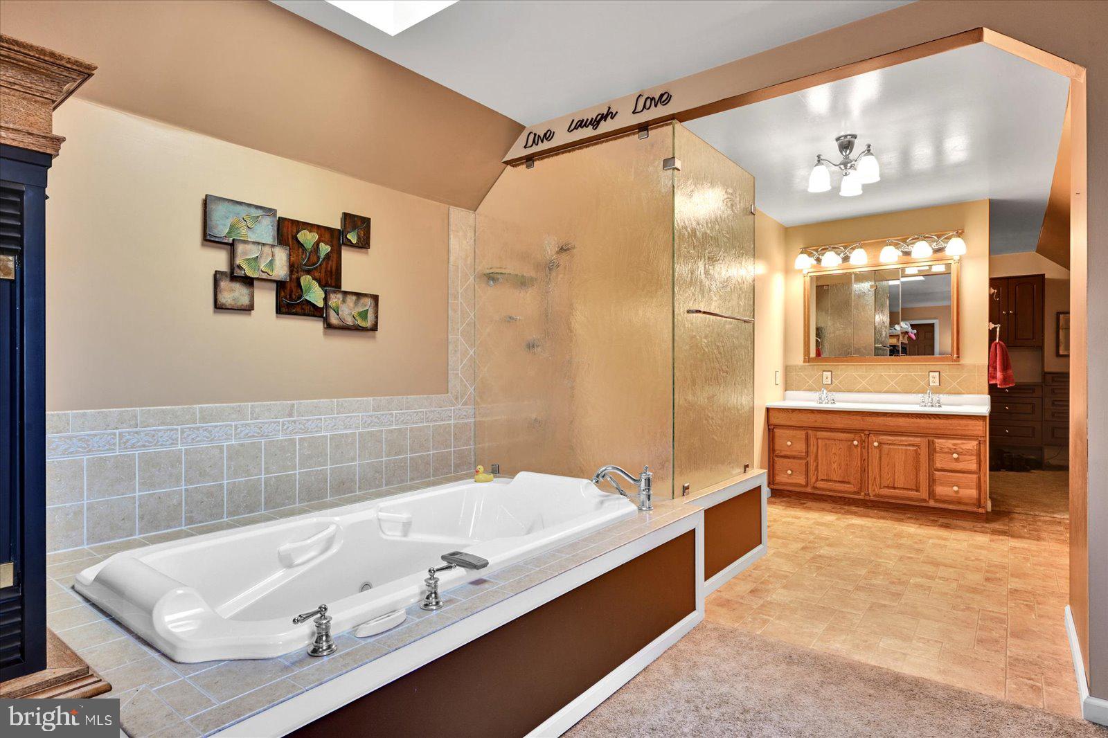 18 Westview Drive Ephrata, PA 17522 - Photo 25 of 38 fire place and jacuzzi master suite