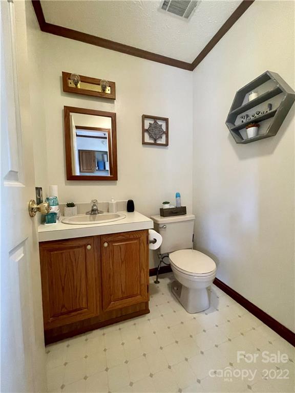 353 Duncan Road Rutherfordton, NC 28139 - Photo 24 of 42 a bathroom with a sink a toilet and a mirror