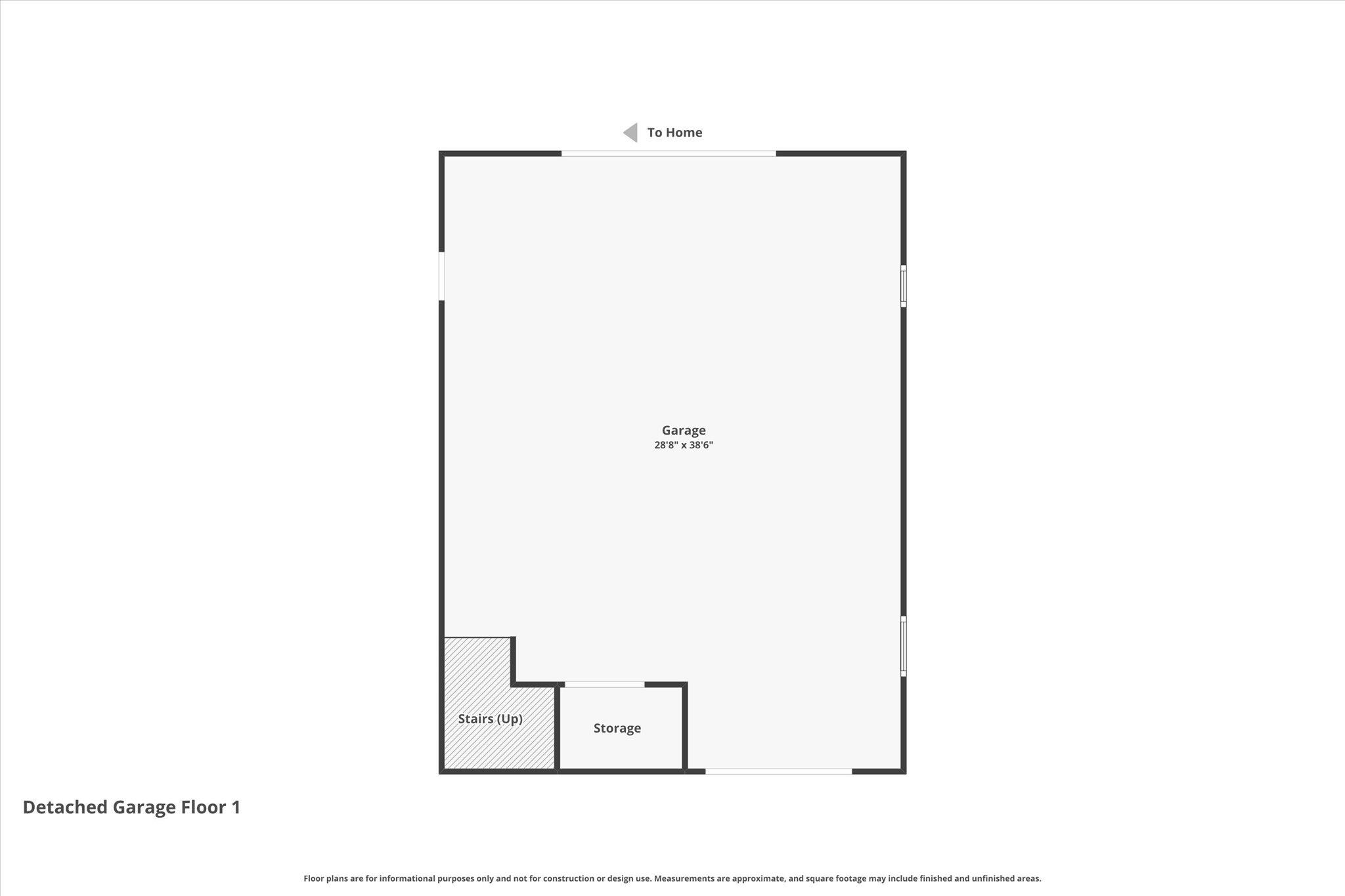 314 Atwood Pond Road Patten, ME 04765 - Photo 75 of 76 Floor Plans-Garage 1st level...