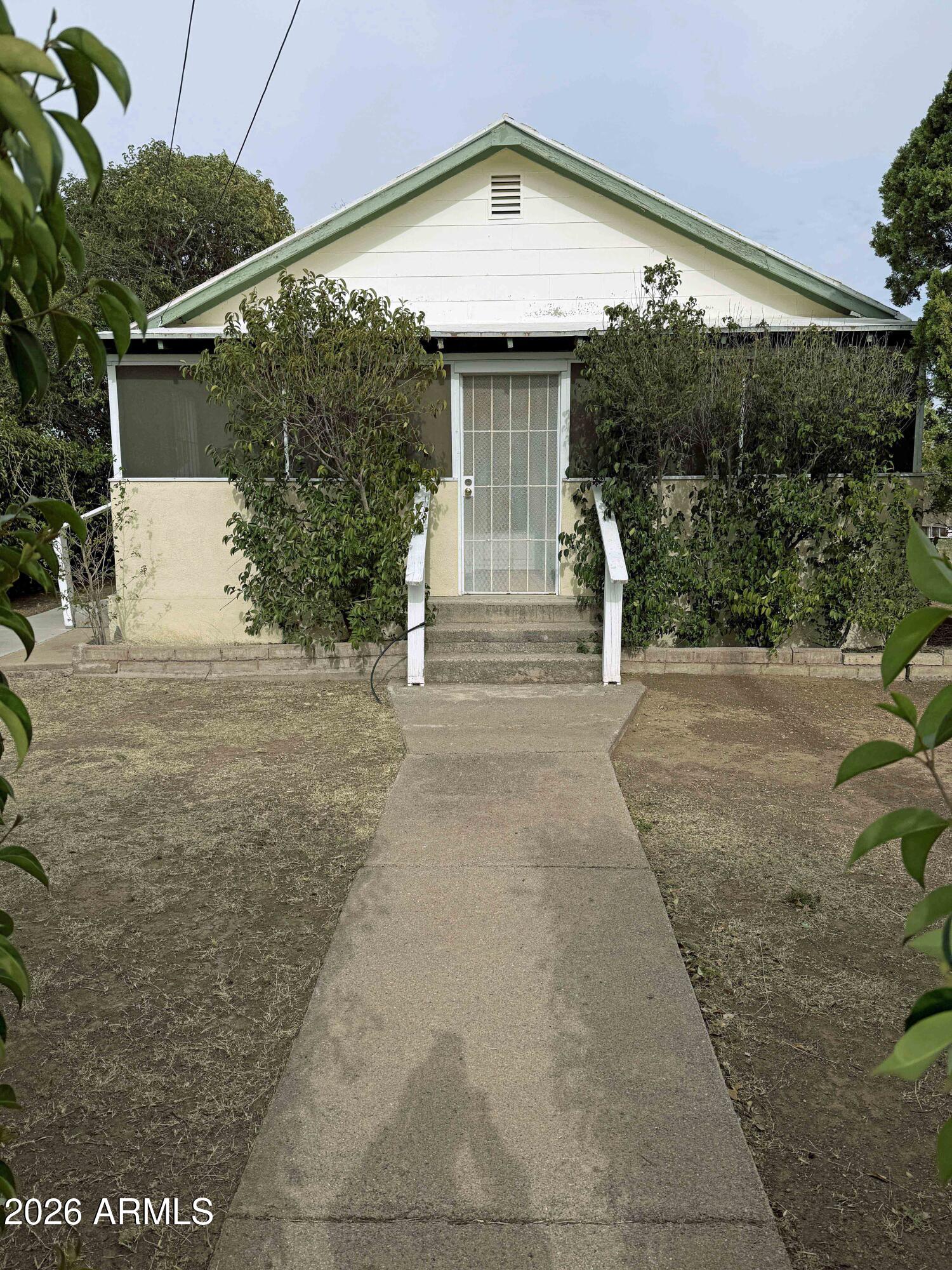 Front walk