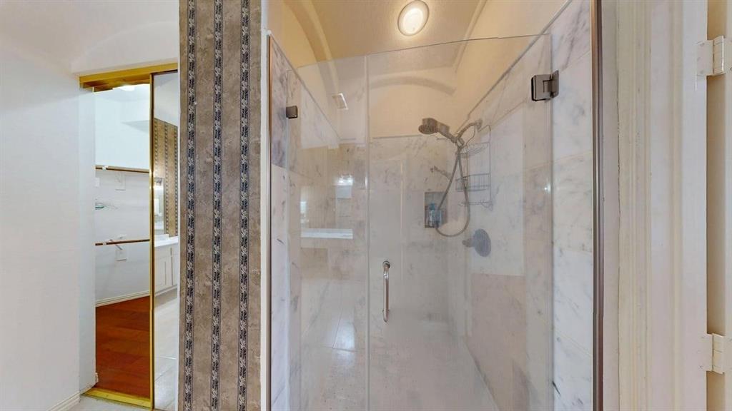 2022 Huntcliffe Court Allen, TX 75013 - Photo 30 of 40 Full bathroom with a marble finish shower