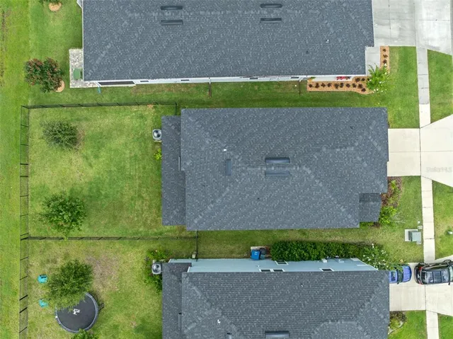 a view of a city with a lake