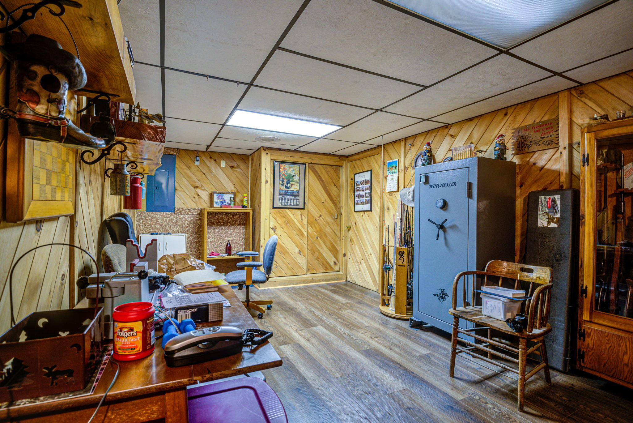 43 Hall Hill Road Rumford, ME 04276 - Photo 32 of 45 Finished Room Basement