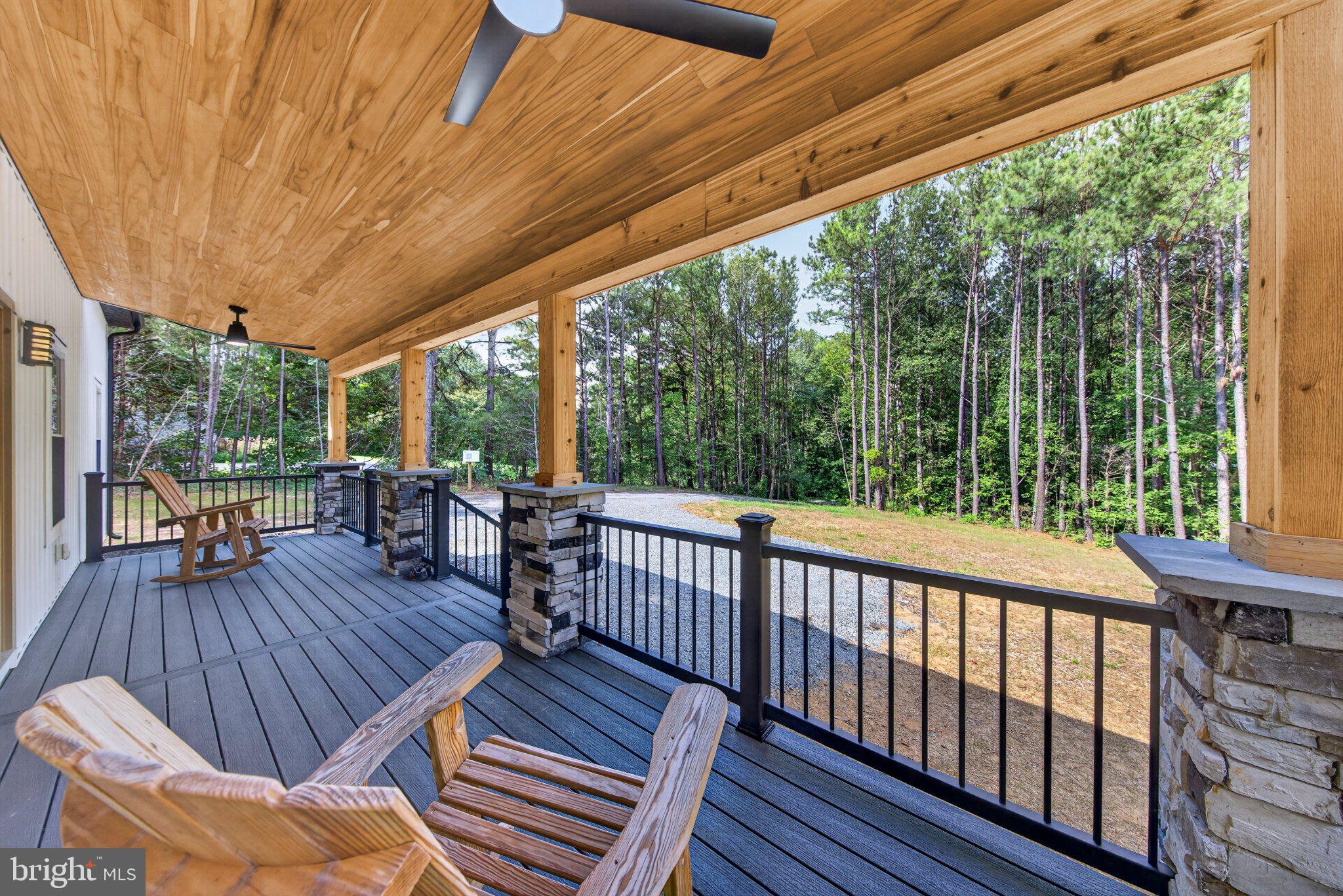 972 Days Bridge Road Mineral, VA 23117 - Photo 96 of 109 Serene porch with forest views.