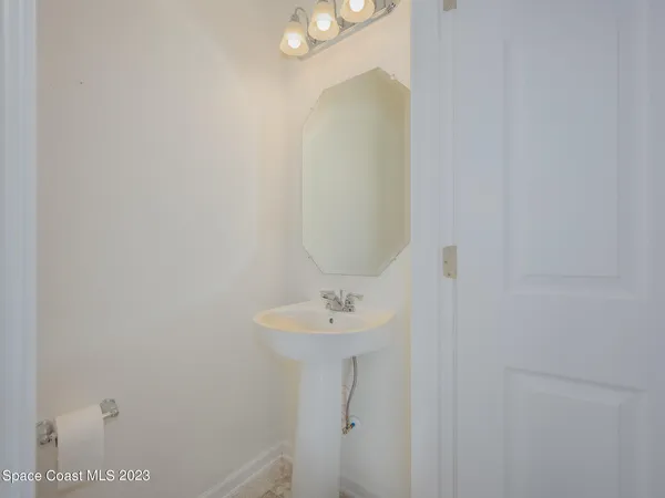 a view of a small space