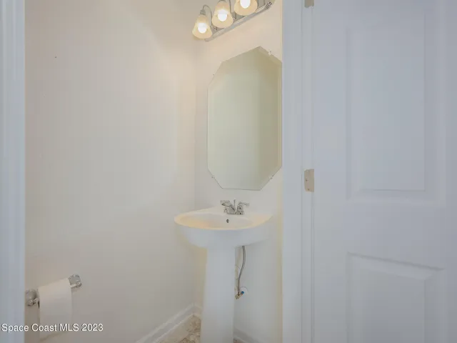 a view of a small space