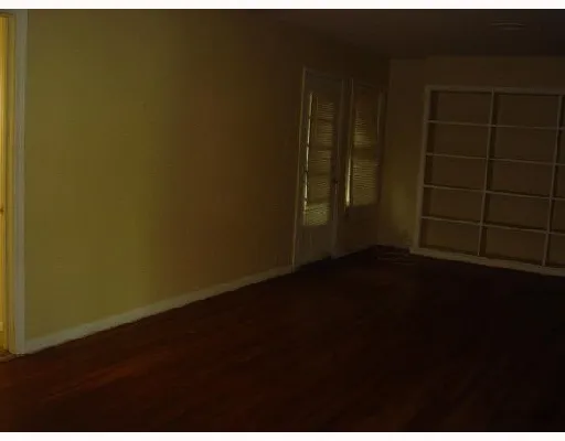 a view of a closet area