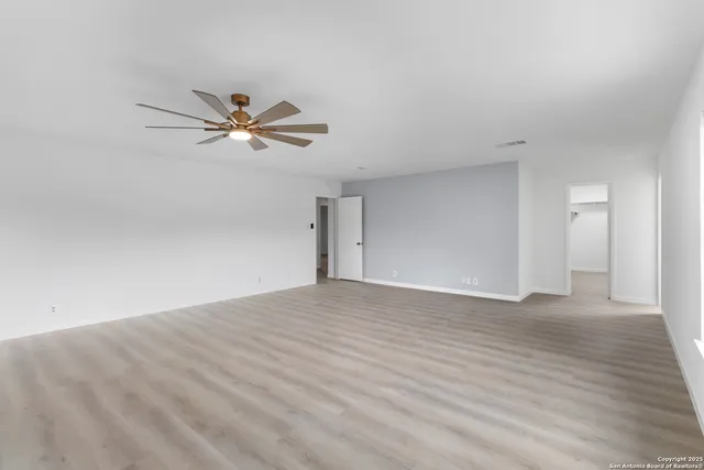 wooden floor in an empty room