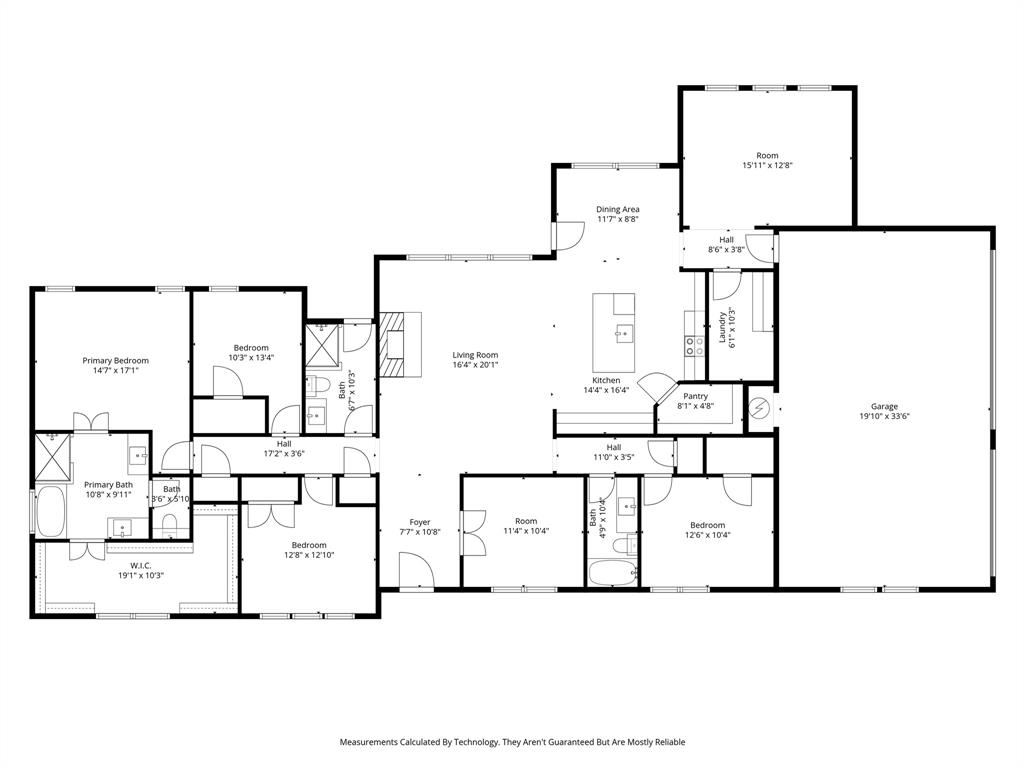 815 Evergreen Way Nevada, TX 75173 - Photo 37 of 38 a picture of floor plan