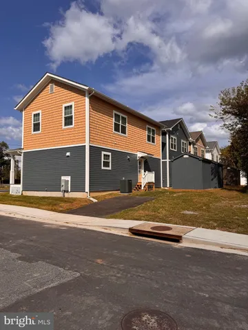 a backyard of a house