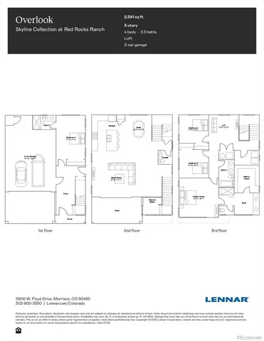 $722,900 | 16113 West Dequesne Avenue, Morrison, CO 80465