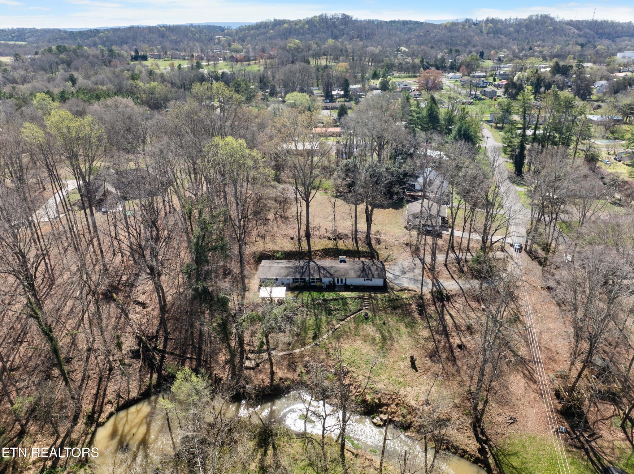 507 Short Street Athens, TN 37303 - Photo 46 of 54 a view of a lake in middle of the forest