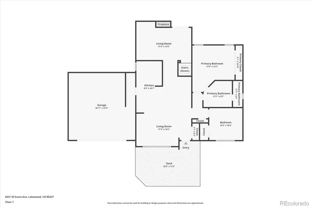 $627,000 | 8321 West Evans Avenue, Lakewood, CO 80227