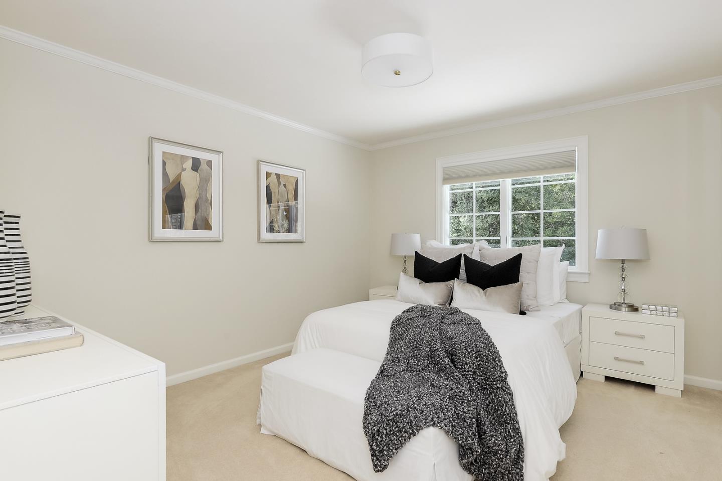 277 Delphi Circle Los Altos, CA 94022 - Photo 19 of 28 a bedroom with furniture and a window