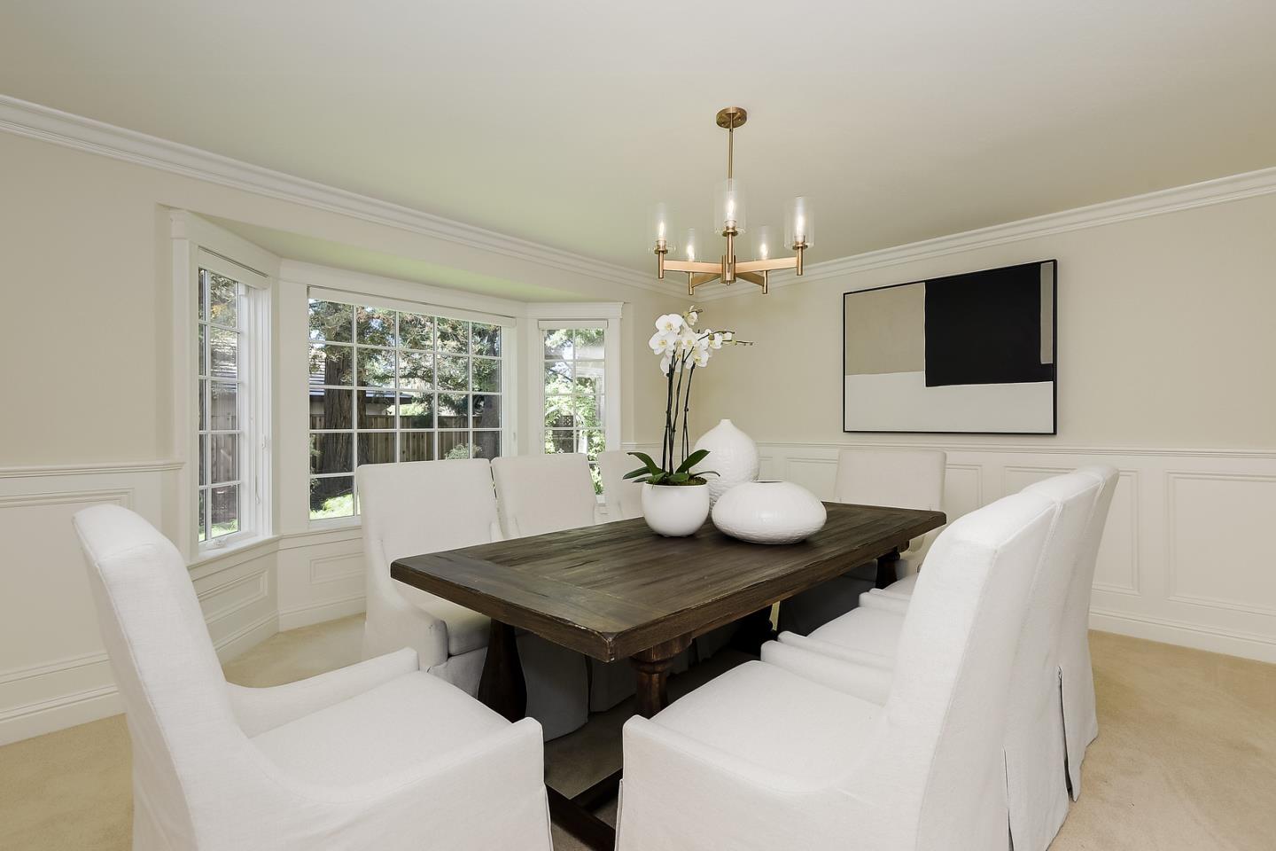 277 Delphi Circle Los Altos, CA 94022 - Photo 4 of 28 a living room with furniture and a flat screen tv