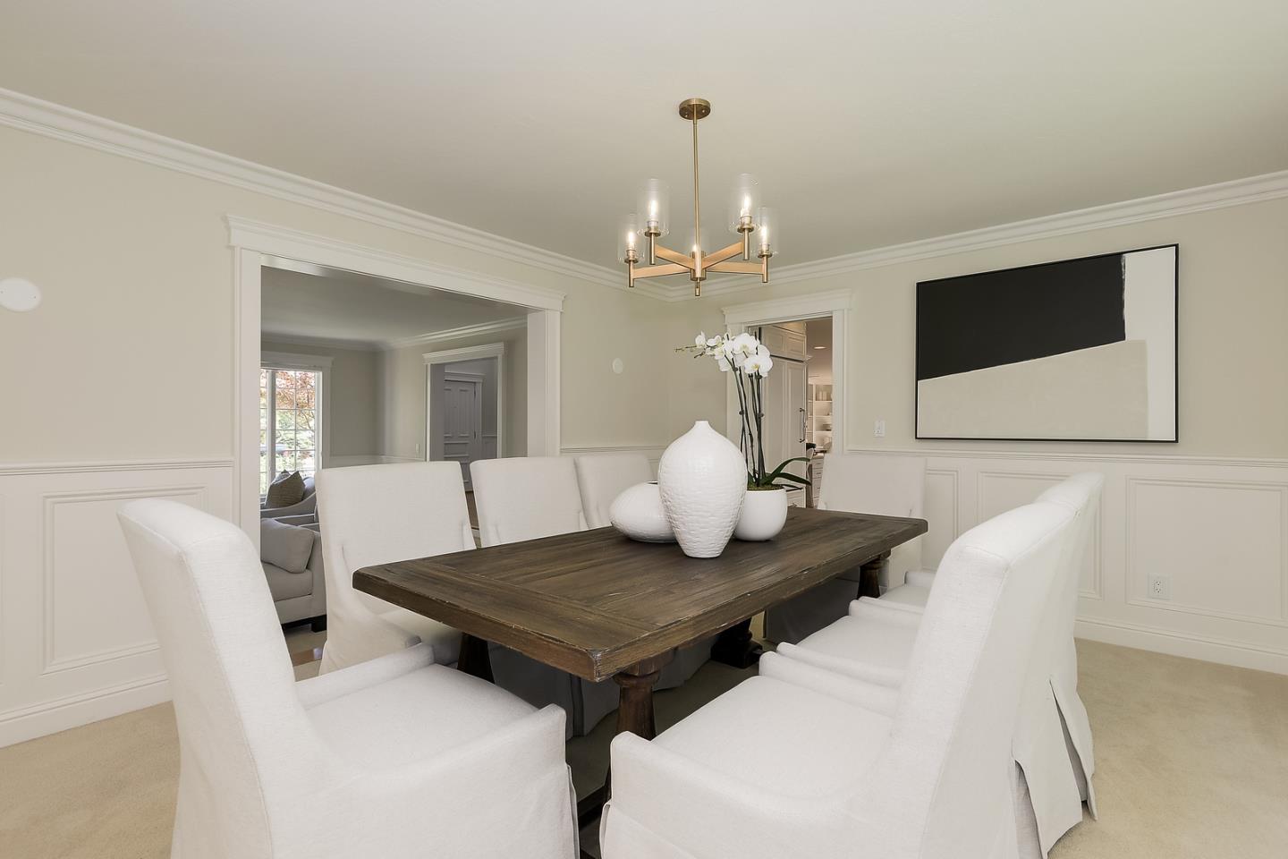 277 Delphi Circle Los Altos, CA 94022 - Photo 5 of 28 a view of a dining room with furniture and wooden floor