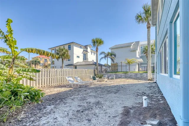 a view of a balcony with lake view