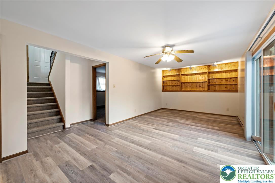 3006 Beddall Street Slatington, PA 18080 - Photo 19 of 31 a view of empty room with wooden floor and fan