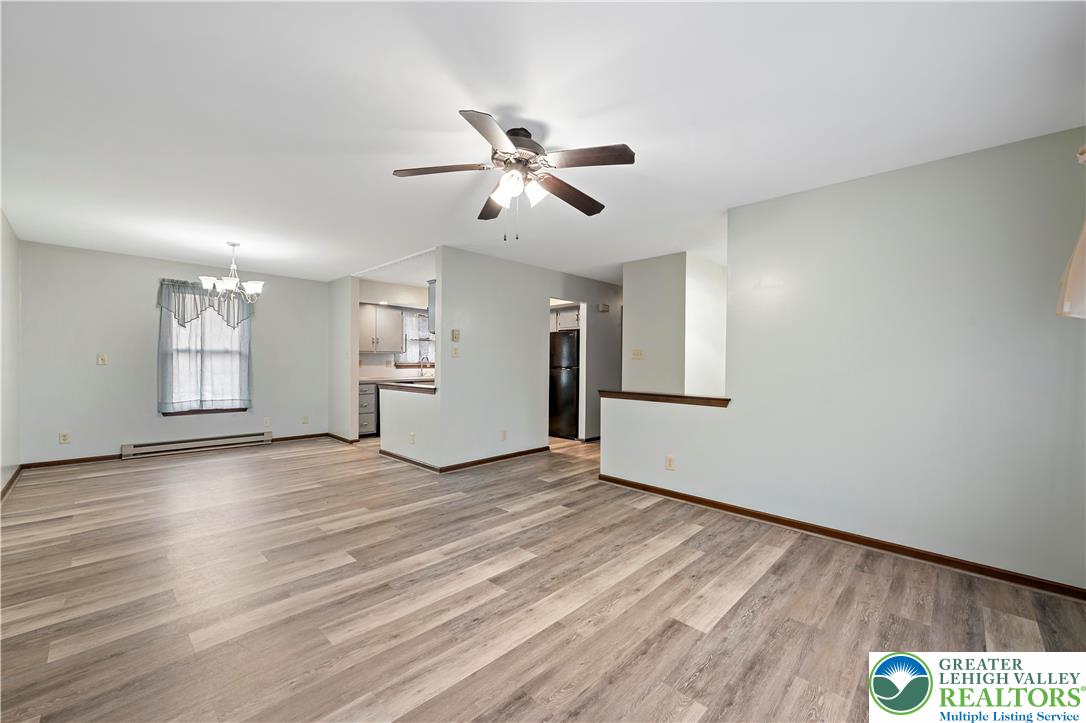 3006 Beddall Street Slatington, PA 18080 - Photo 7 of 31 a view of empty room with wooden floor and fan