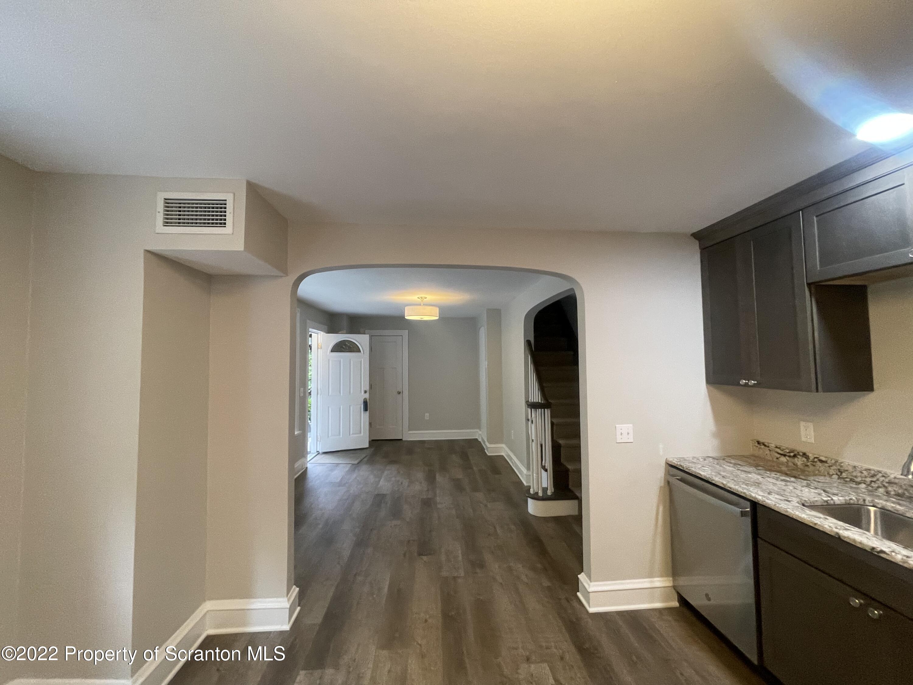 1833 South Webster Avenue Scranton, PA 18505 - Photo 14 of 17 a view of a kitchen from the hallway