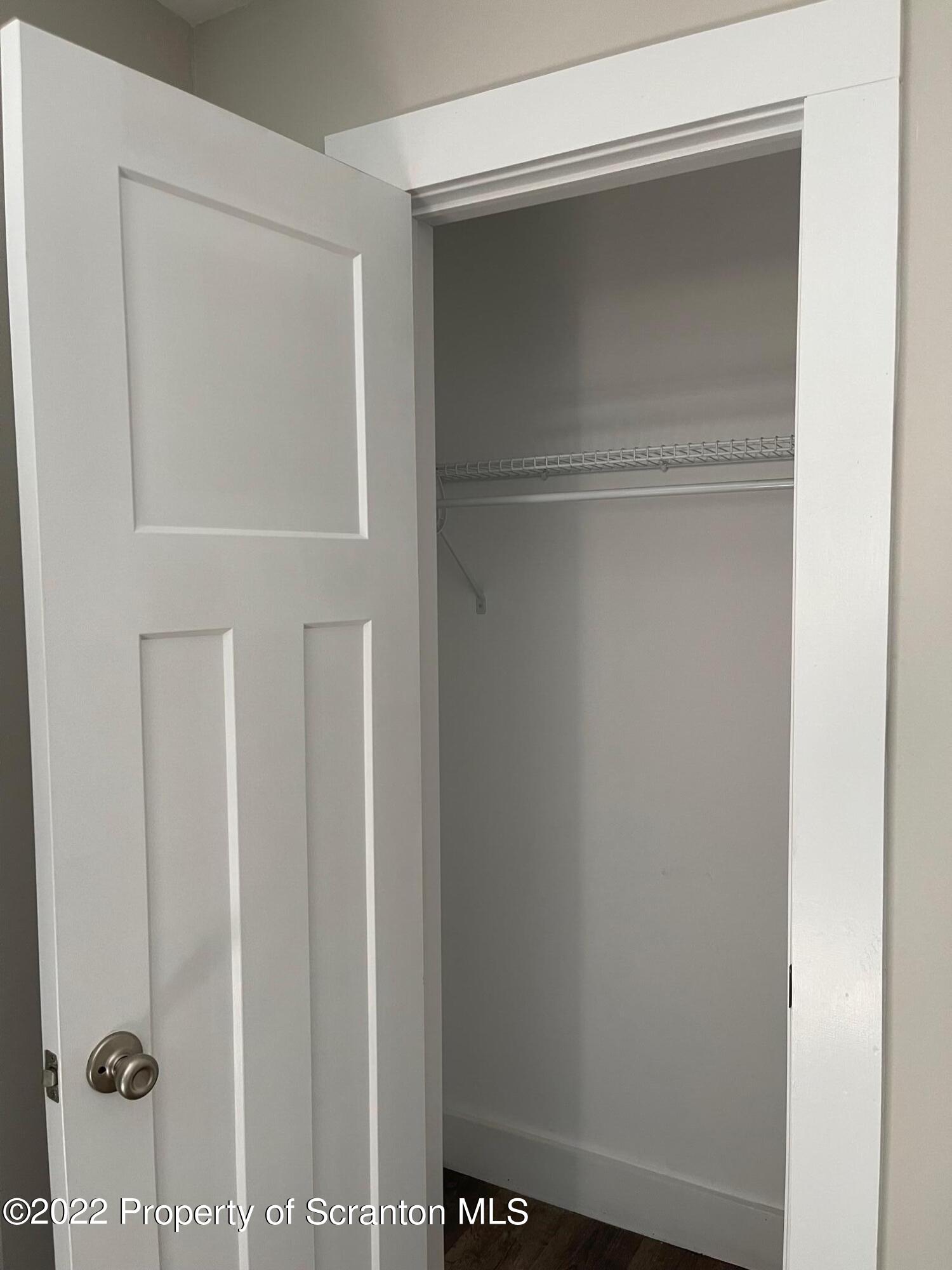 1833 South Webster Avenue Scranton, PA 18505 - Photo 7 of 17 a close view of closet