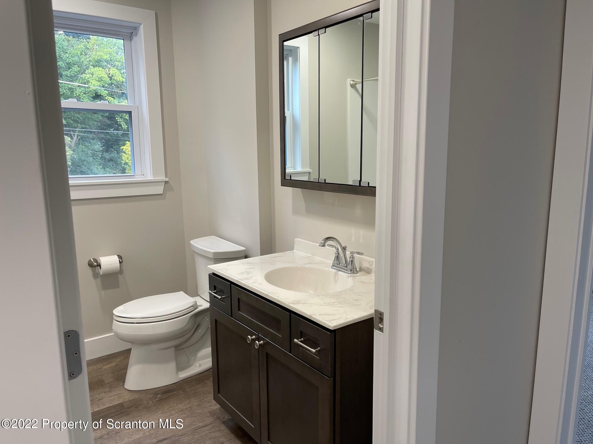 1833 South Webster Avenue Scranton, PA 18505 - Photo 10 of 17 a bathroom with a sink and a toilet