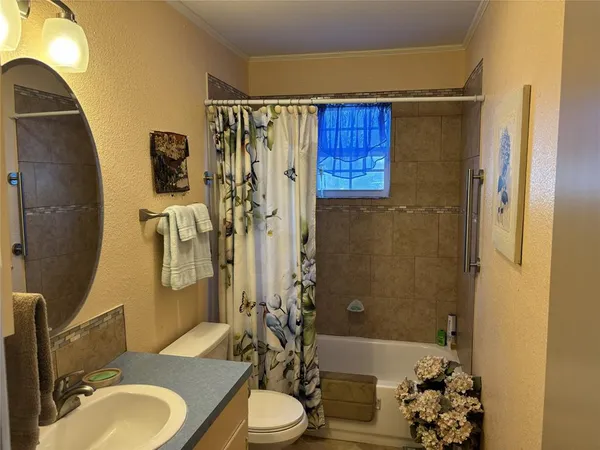 a backyard of a house