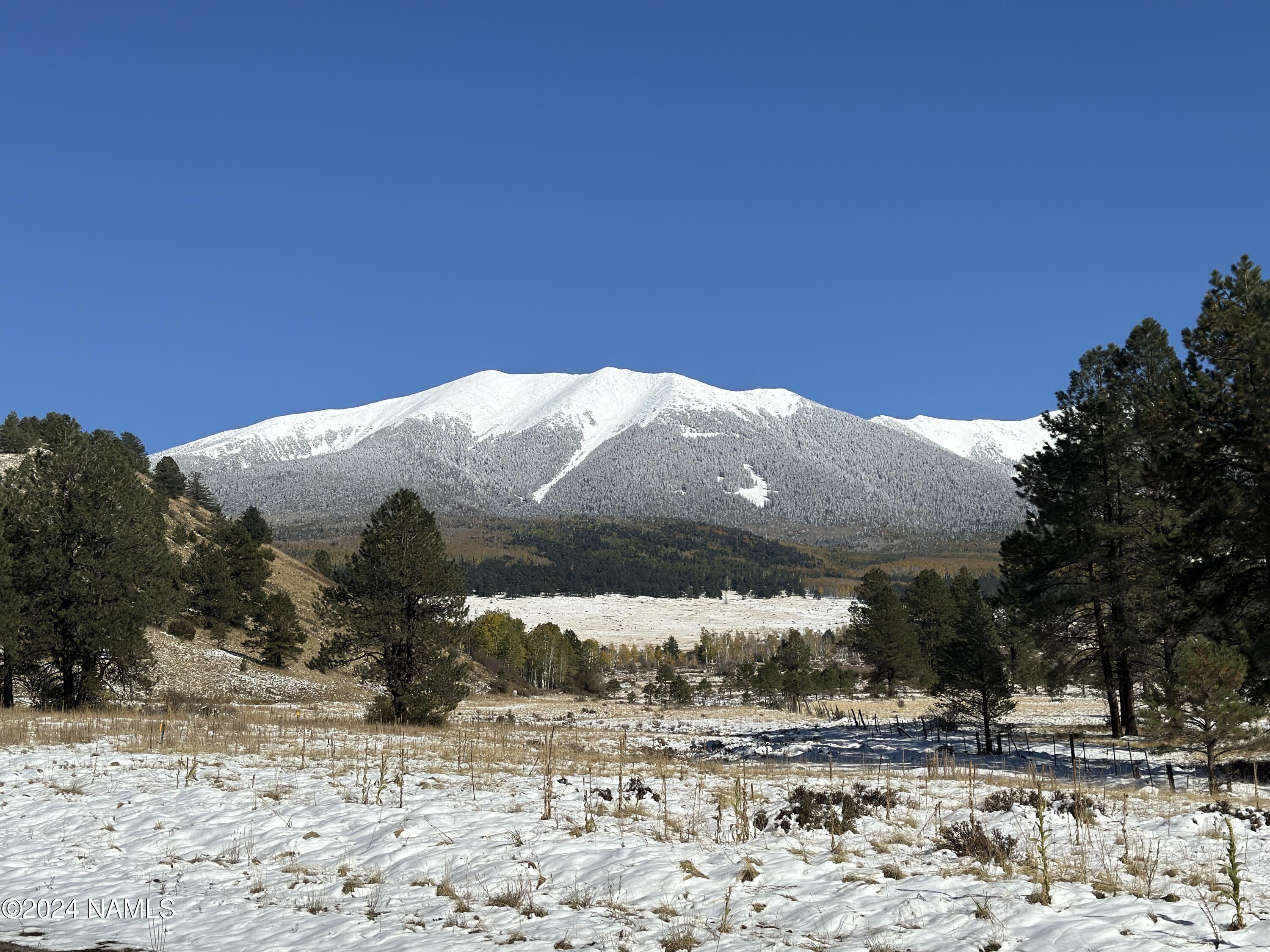 2 Hart Prairie Road Flagstaff, AZ 86001 - Photo 24 of 26 a view of a snow on the middle of a yard