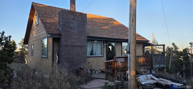 a brick building with a large windows