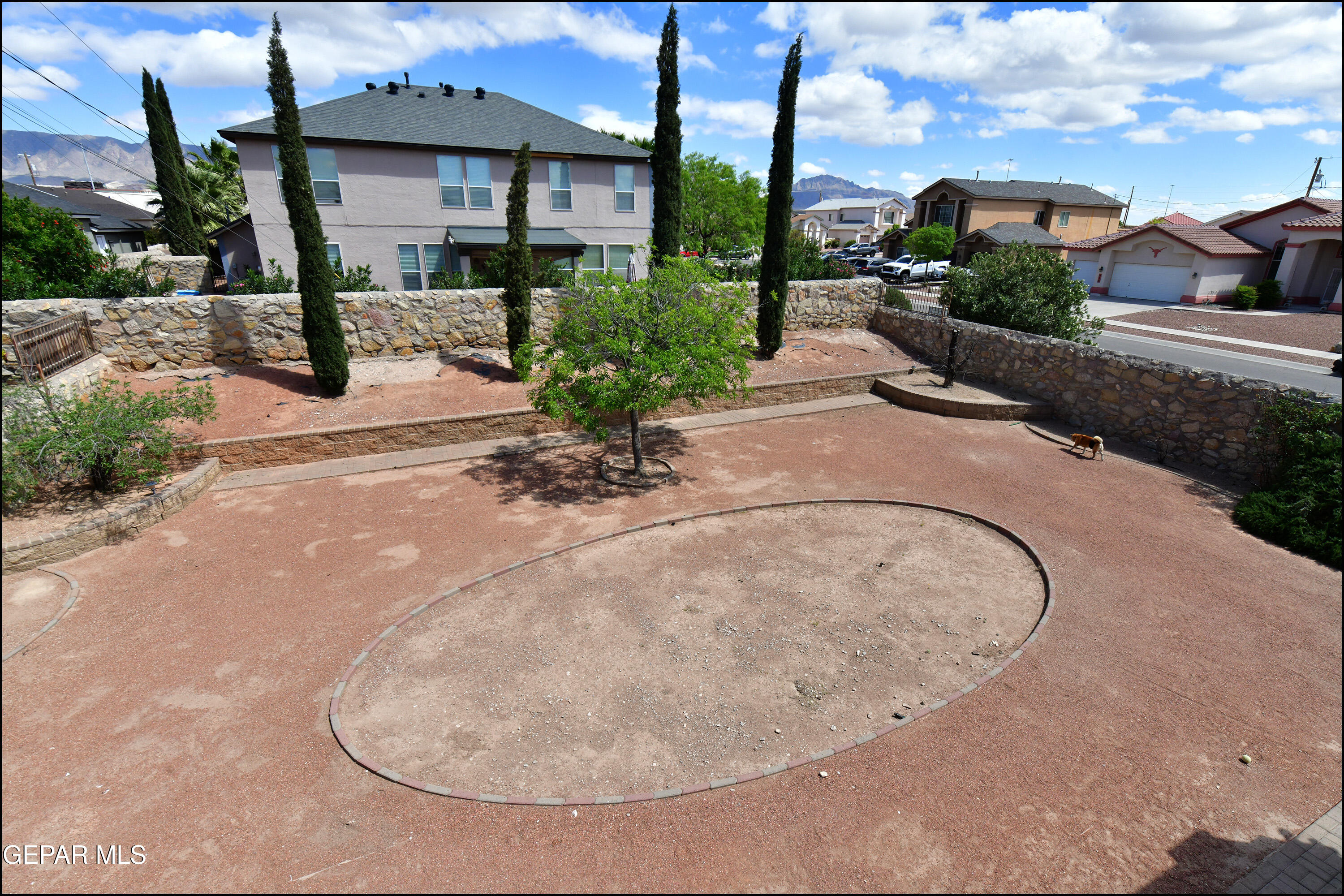 7350 Navidad Way Canutillo, TX 79835 - Photo 30 of 49 a view of a house with a sink and yard