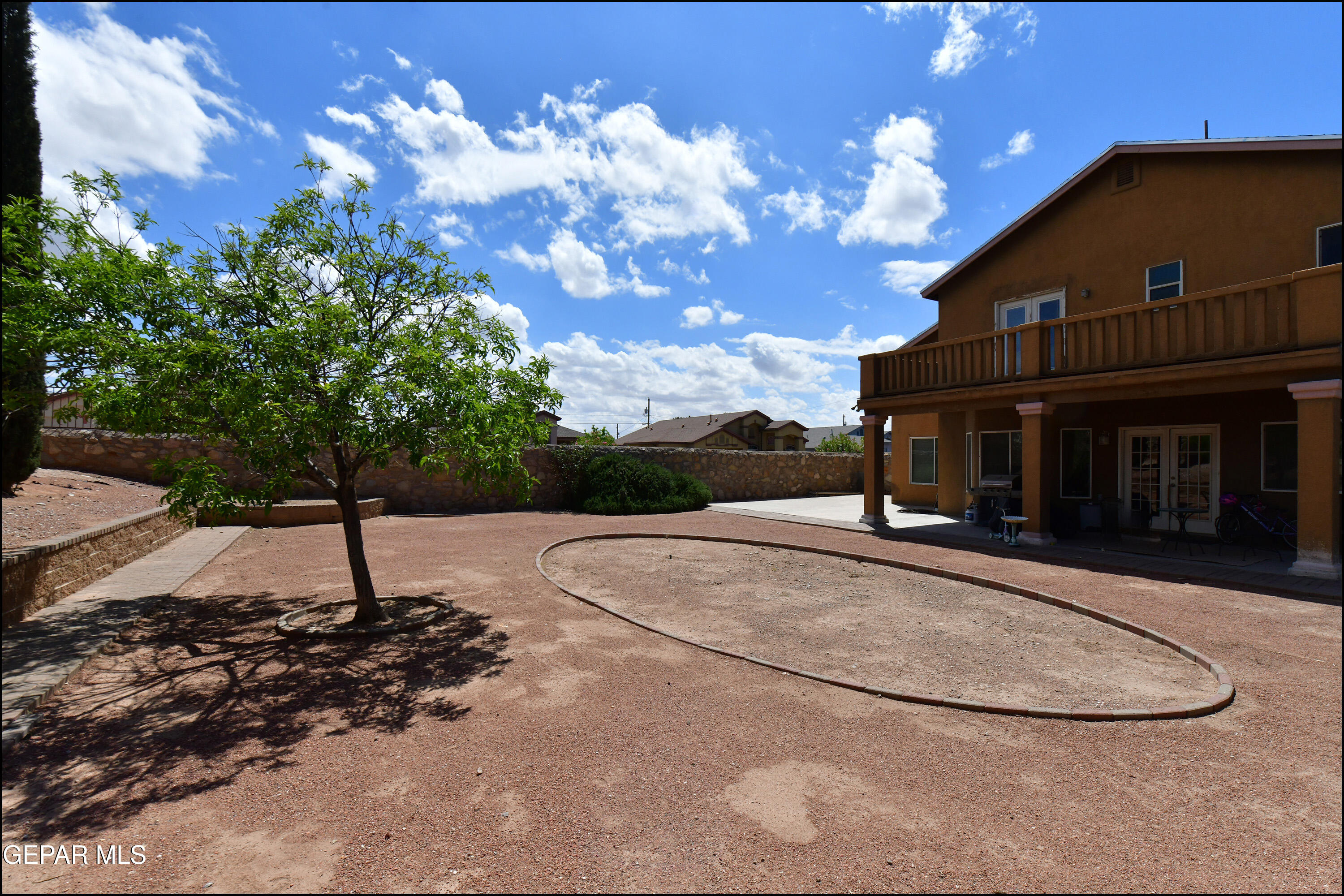 7350 Navidad Way Canutillo, TX 79835 - Photo 46 of 49 a view of a house with a yard