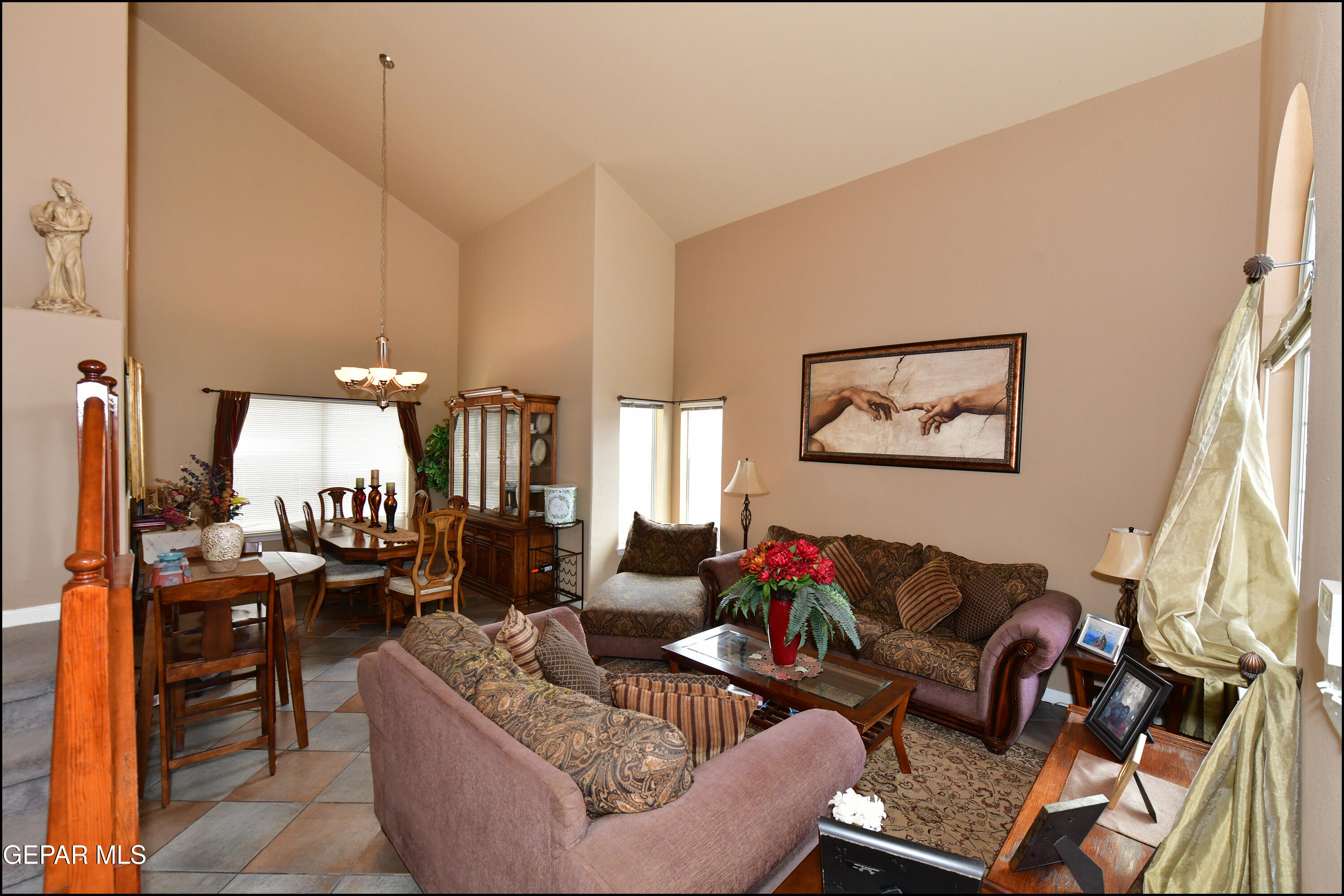 7350 Navidad Way Canutillo, TX 79835 - Photo 5 of 49 a living room with furniture and wooden floor