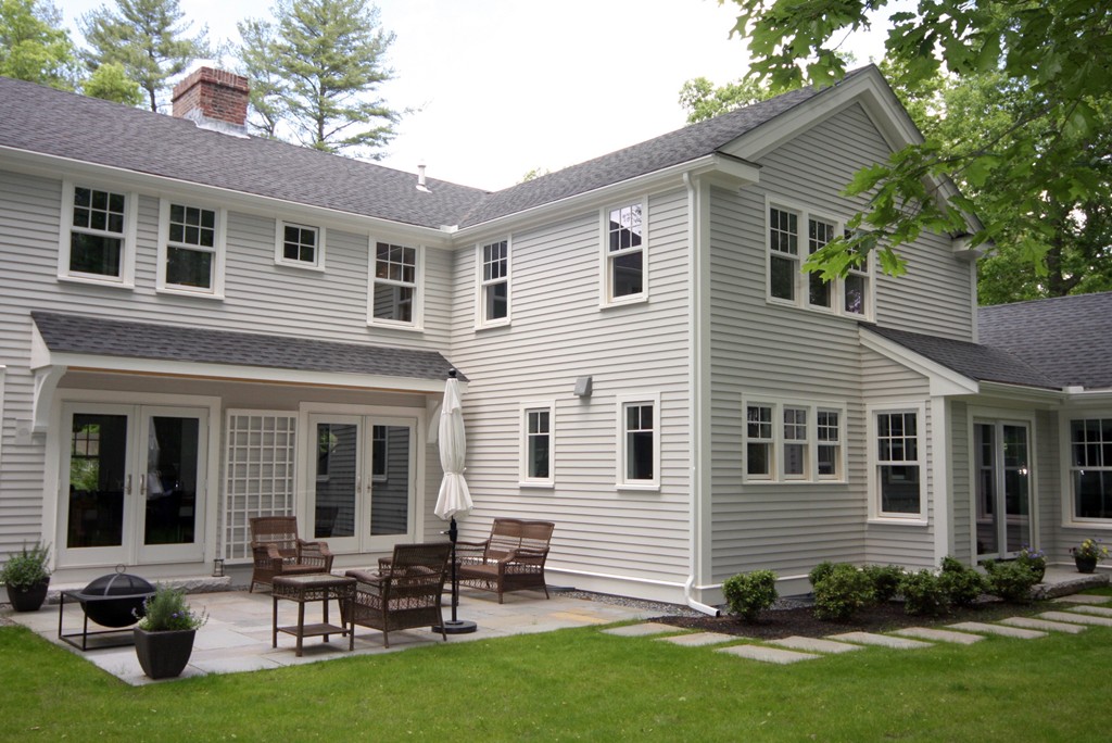 21 Wilson Road Concord, MA 01742 - Photo 26 of 27 a house view with a seating space and garden
