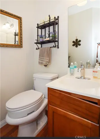 a bathroom with a toilet and a sink