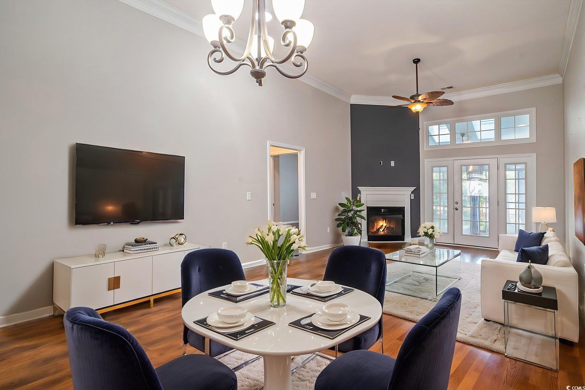 1018 Red Sky Lane, Unit 101 Murrells Inlet, SC 29576 - Photo 4 of 35 Virtually Staged - Dining Area