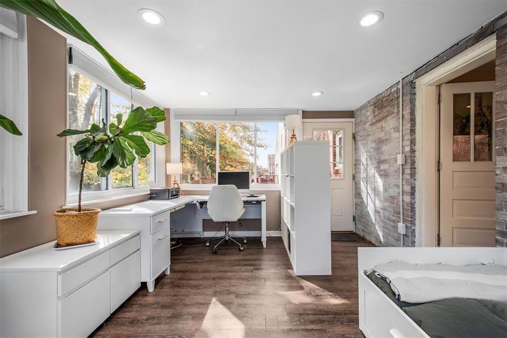 4340 Stanton Avenue Pittsburgh, PA 15201 - Photo 16 of 25 a large white kitchen with a large window