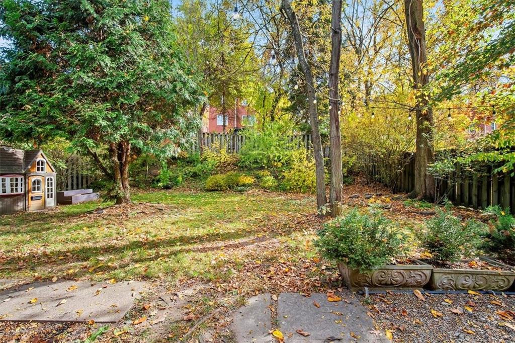 4340 Stanton Avenue Pittsburgh, PA 15201 - Photo 25 of 25 a backyard of a house with lots of green space